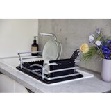 Wenko crni ocjeđivač za posuđe Drip Aluminium Cijene