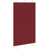  Plisirana zavjesa Bordo crvena 115x200 cm Širina tkanine 114,4 cm Poliester | shoptok.hr