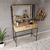 Hanah home modern L747 pine make-up table cene