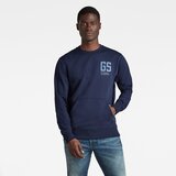 G-star Sweatshirt - Stitch pocket r sw blue Cene