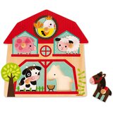 Janod drvena glazbena slagalica farm friends Cijene