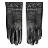 Semiline Ženske rokavice P8209 Črna