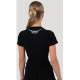 GymBeam Women‘s Tribal Ribbed T-shirt Black XS | Eponuda.com