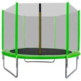  Trampolina s vanjsku sigurnosnu mrežu 180 cm Aga Sport Top MRT1006LG - svijetlo zelena | shoptok.hr