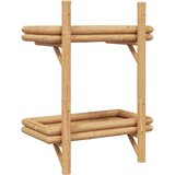  Polica na zidu s policom Zidne Smeđa 39 x 26 x 60 cm bambus | Eponuda.ba