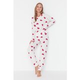 Trendyol Fuchsia Heart Knitted Pajamas Set Cijene