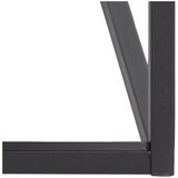 Actona Crni stolić za kavu s pločom stola u dekoru jasena 80x80 cm Willford – | shoptok.hr