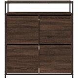 Ormarić za cipele s 4 ladice smeđa boja hrasta 100x34x112 cm | Eponuda.com
