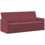 SOFA za 3 osobe Vinska crvena 190 x 81 x 82 cm Tkanina Slike