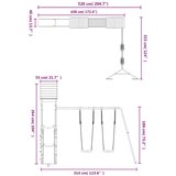 Vanjski Zunanje igralo trdna borovina, (20770662) | Shoptok.si