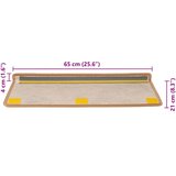  Samoljepljivi otirači za stepenice 30 kom 65x21x4 cm sisal | Eponuda.com