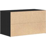  Klupa za hodnik Crni hrast 80 x 40 x 45 cm Konstruirano drvo | shoptok.hr
