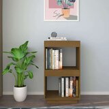 vidaXL Ormarić za knjige boja meda 40 x 35 x 71 cm od masivne borovine | shoptok.hr