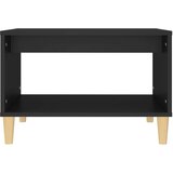  Stolić za kavu crni 60x50x40 cm od konstruiranog drva | shoptok.hr
