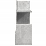  Organizator za stol boja betona 49x20x52,5 cm konstruirano drvo | shoptok.hr