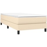  Okvir za krevet s oprugom Krem 80x200cm Tkanina | shoptok.hr