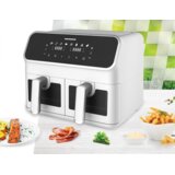 Sencor Heinner friteza na vrući zrak HAF-H8DB17WH, 8 l, dvostruka, 1700 W | shoptok.hr