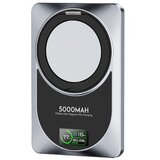 Moxom Power bank mx-pb182 360 rotate magsafe pd20w+15w magnetic fast 5000mah crni ( BAT9442 ) Cene