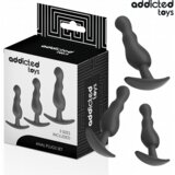 Addicted Toys Anal Komplet Analnih Čepov Addicted Toys Model Iii Cene