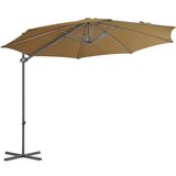  Zunanji senčnik s prenosnim podstavkom taupe | Shoptok.si