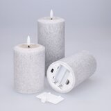 Brilagi KOMPLET 3x LED sveća LED/2xAA siva | Eponuda.com
