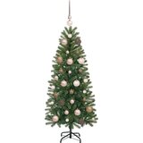 vidaXL Umestno božično drevo med 150 LED Zelena 120 cm PE in PVC | Shoptok.si