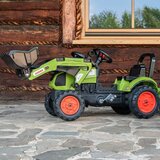 Falk Claas zeleni traktor sa pedalama i prikolicom +truba 2 godine. | shoptok.hr