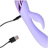 Shots Loveline - punjivi zečić vibrator za klitoris (ljubičasti) | shoptok.hr