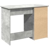 vidaXL Pisalna miza betonsko siva 102x50x75 cm inženirski les | Shoptok.si