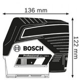 Bosch Točkasti i linijski laser Samonivelirajući, Uklj. torba GCL2-50 C+RM 2 Raspon (maks.): 20 m Kalibriran po: Tv | Eponuda.ba