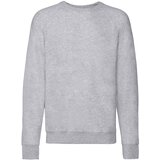Fruit Of The Loom Szara bluza męska Lightweight Raglan Sweat Cene