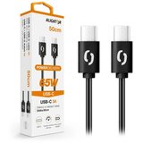 ALIGATOR DATKP54 - USB kabl USB-C / USB-C, 65W USB Power Delivery, 0,5 m, crna | Eponuda.com