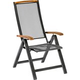 Gardenson Zlovžljiv Vrtni Stol Tilos, Aluminij, Masivno Cene