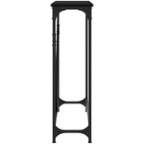  Konzolni stol crni 102 x 22,5 x 75 cm od konstruiranog drva | Eponuda.ba