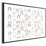  Plakat - Rainbow After the Rain 42x29.7 Crni okvir s margom | shoptok.hr