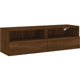  The Living Store Stenska TV omarica rjavi hrast 100x30x30 cm inženirski les - TV Stenska Omarica, (21499035) | Shoptok.si