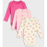 Sinsay Pamučno bodi s motivom medvjedića 3 pack | shoptok.hr