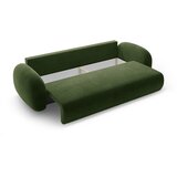 Cosmopolitan Design Zelena žametna raztegljiva/s prostorom za shranjevanje sedežna garnitura 262 cm Tonale – | Shoptok.si