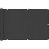 vidaXL balkonski zastor antracit 90 x 300 cm HDPE | shoptok.hr