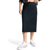 Converse ženska suknja long woven cargo skirt 10026794-A04-001