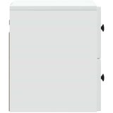  Stenski nočni omarici s predalom 2 pcs Bela 33 x 34,5 x 40 cm, (5000209894) | Shoptok.si