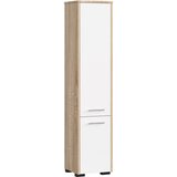 AKORD KABINET ZA KOPALNICO FIN STOLP 30 2D 140cm SONOMA / BELO, (21714062) Cene