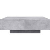  Stolić za kavu boja betona 100x100x31 cm konstruirano drvo | shoptok.hr
