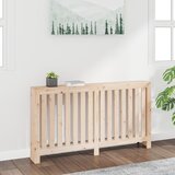vidaXL Pokrov za radiator 153x19x84 cm trdna borovina Cene