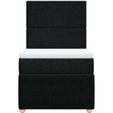  Box spring krevet s madracem crni 90x190 cm od tkanine | shoptok.hr