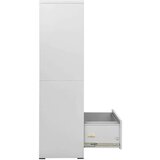 vidaXL arhivska omarica svetlo siva 90x46x164 cm jeklo | Shoptok.si