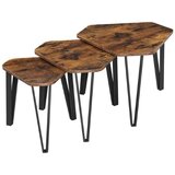 Vasagle Rustikalni set mizic LNT14BX, (21125406) | Shoptok.si
