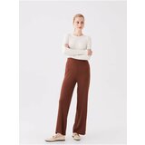 LC Waikiki Women's Pants with Elastic Waist, Comfortable Fit and Patterned. cene