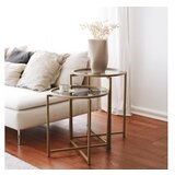 Woody Fashion S406 - Gold GoldFume Coffee Table Set | ePonuda.com