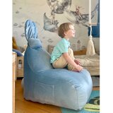 The Brooklyn Kids Modra otroška vreča za sedenje Funny Bunny – | Shoptok.si